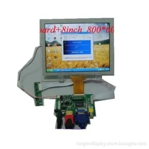 8inch TFT LCD Screen 800X600 Display Rg080tn52